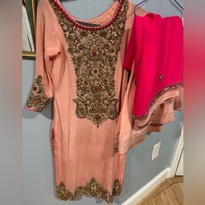 Punjabi Indian Pakistani Sharara Suit